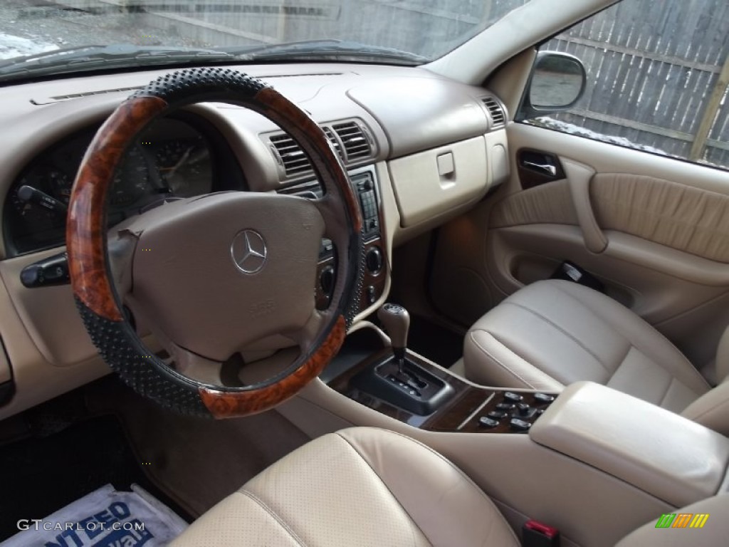 2001 ML 320 4Matic - Cypress Green Metallic / Charcoal photo #10