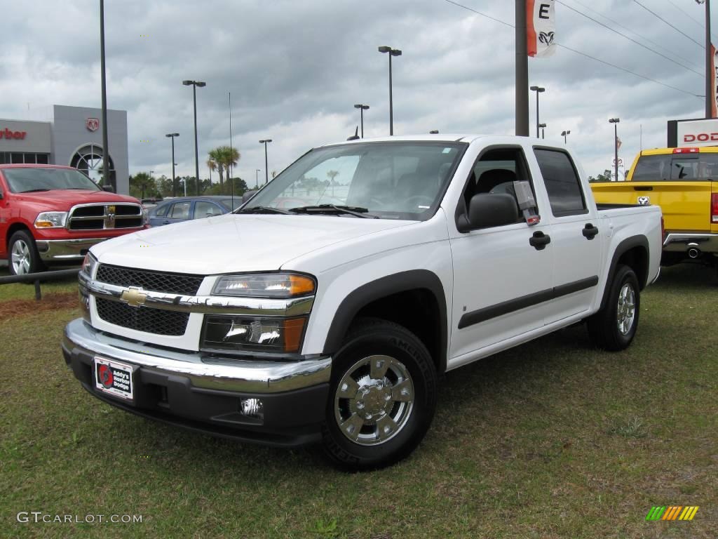 Summit White Chevrolet Colorado