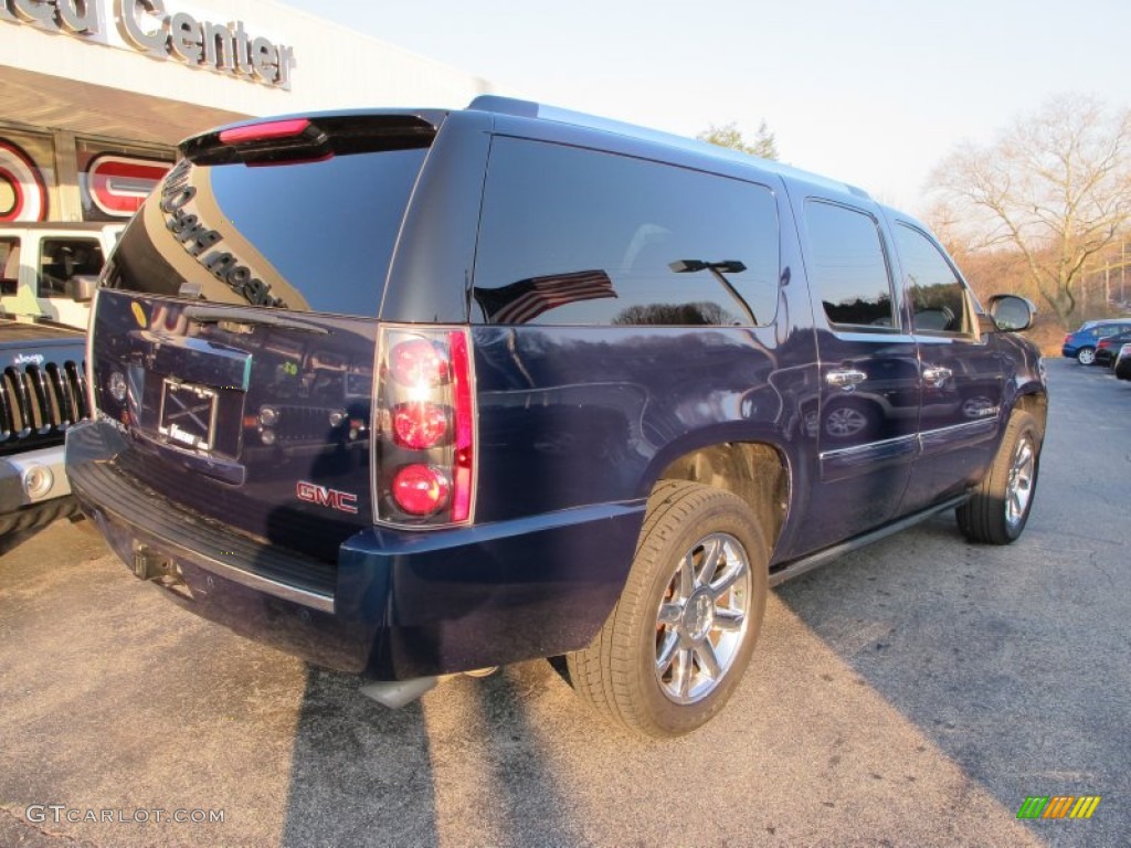 2007 Yukon XL Denali AWD - Blue-Green Crystal / Cocoa/Light Cashmere photo #6