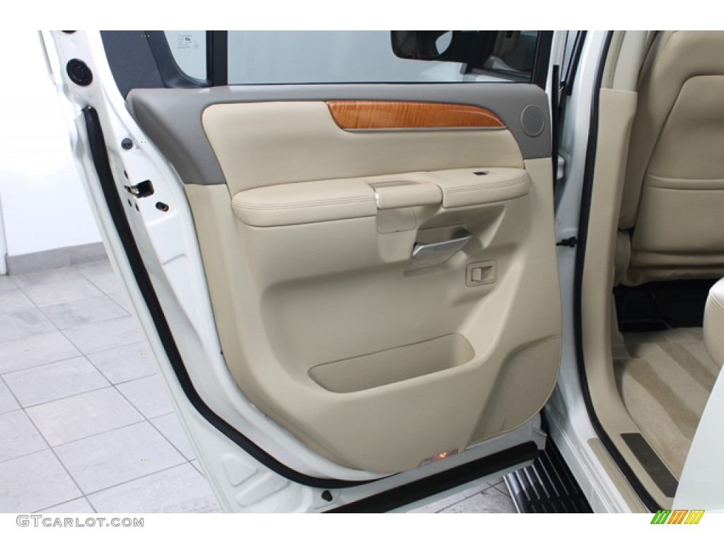 2010 Infiniti QX 56 4WD Wheat Door Panel Photo #74048459