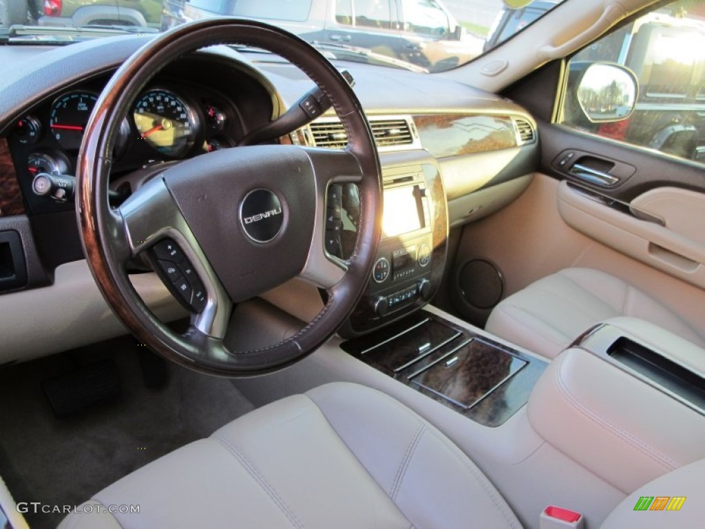2007 Yukon XL Denali AWD - Blue-Green Crystal / Cocoa/Light Cashmere photo #10