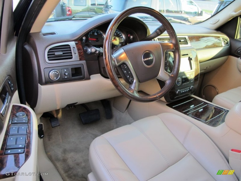 2007 Yukon XL Denali AWD - Blue-Green Crystal / Cocoa/Light Cashmere photo #11