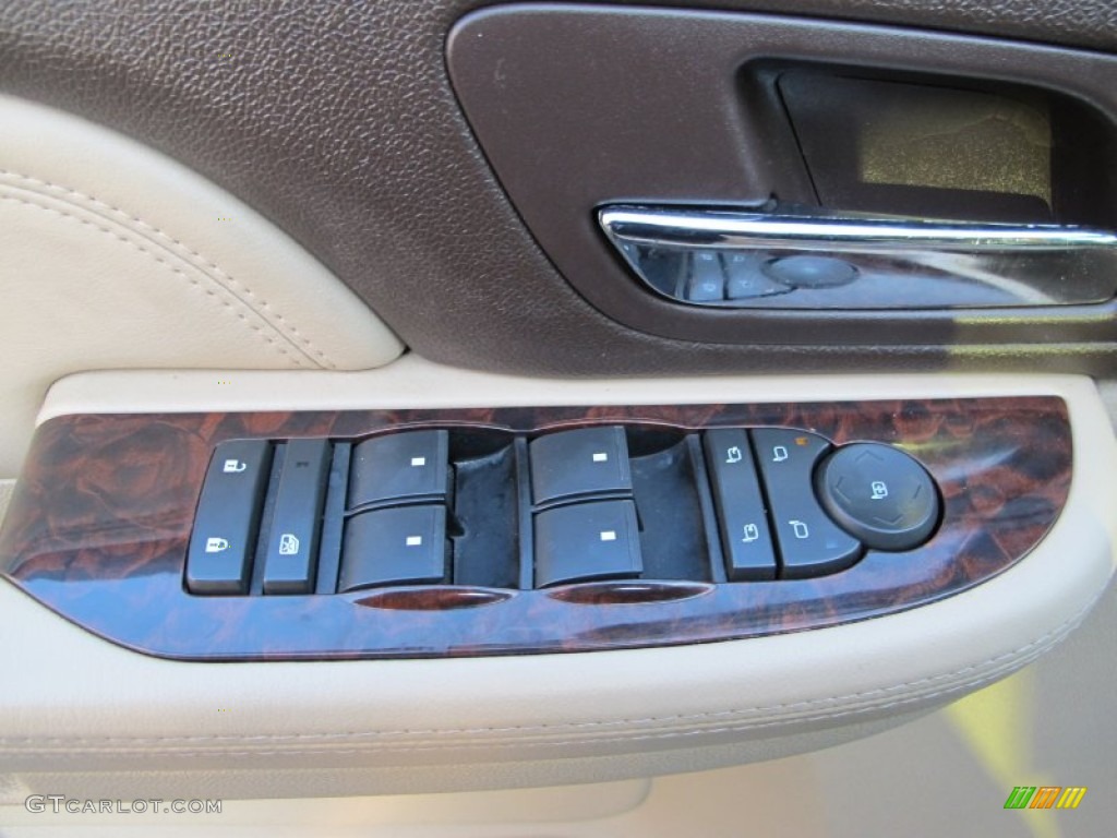 2007 Yukon XL Denali AWD - Blue-Green Crystal / Cocoa/Light Cashmere photo #13