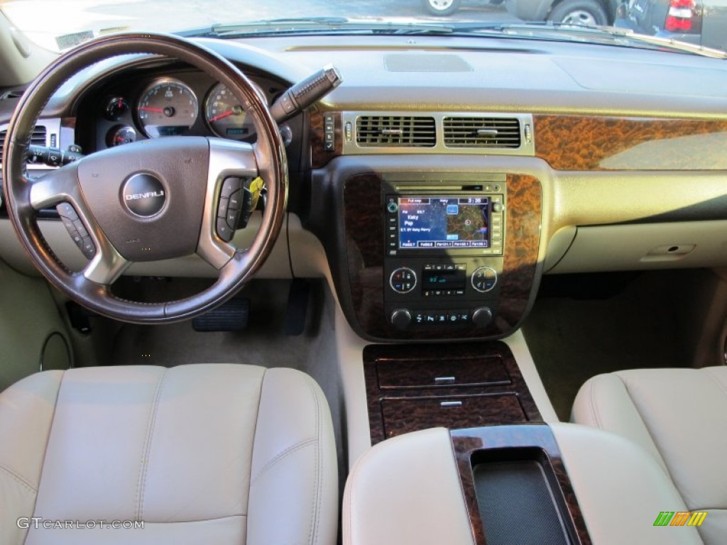 2007 Yukon XL Denali AWD - Blue-Green Crystal / Cocoa/Light Cashmere photo #22