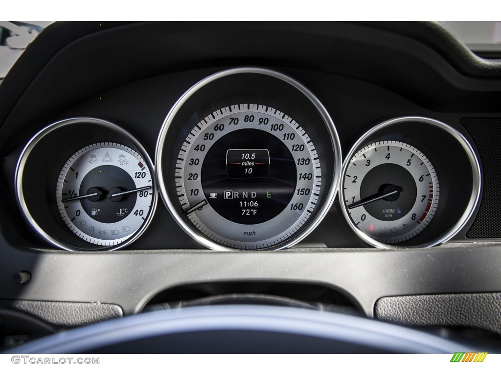 2013 Mercedes-Benz C 250 Sport Gauges Photo #74049302