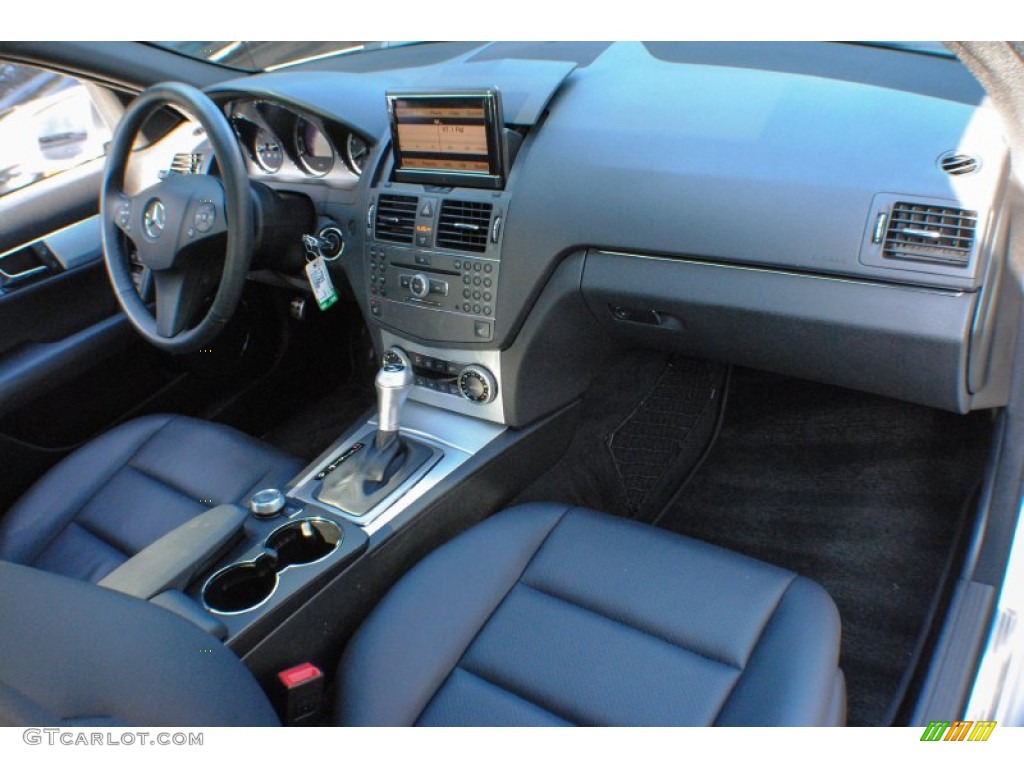 2010 Mercedes-Benz C 300 Sport 4Matic Black Dashboard Photo #74049368