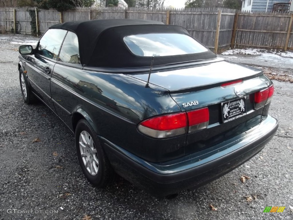 2000 9-3 Convertible - Sun Green Metallic / Warm Beige photo #4