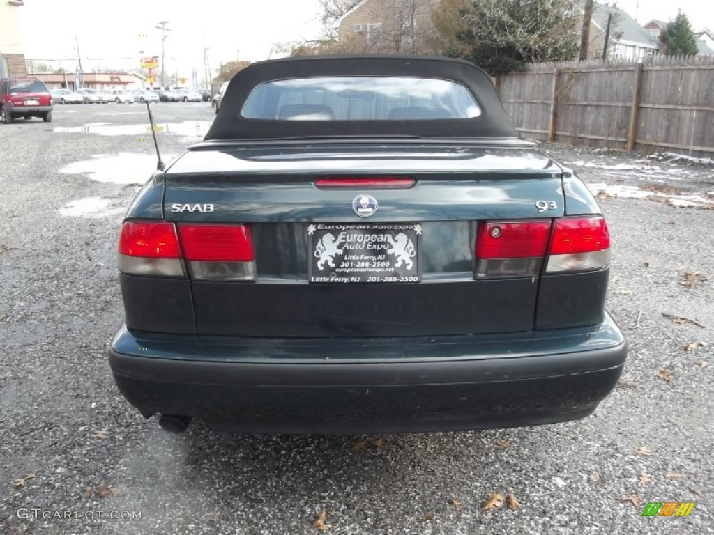 2000 9-3 Convertible - Sun Green Metallic / Warm Beige photo #5