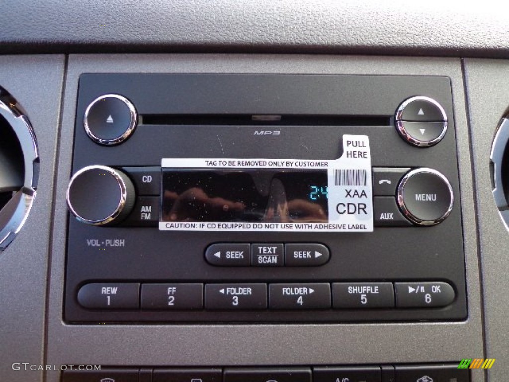 2013 Ford F250 Super Duty XLT Crew Cab 4x4 Audio System Photo #74050232