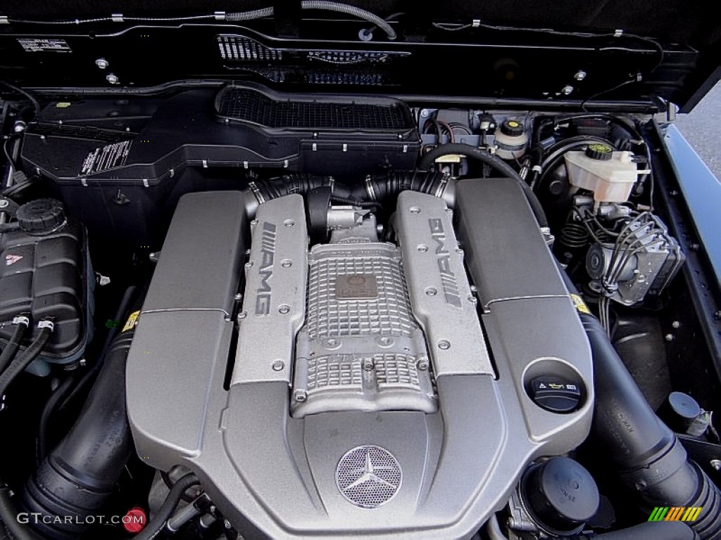 2010 Mercedes-Benz G 55 AMG 5.5 Liter AMG Supercharged SOHC 32-Valve V8 Engine Photo #74050641