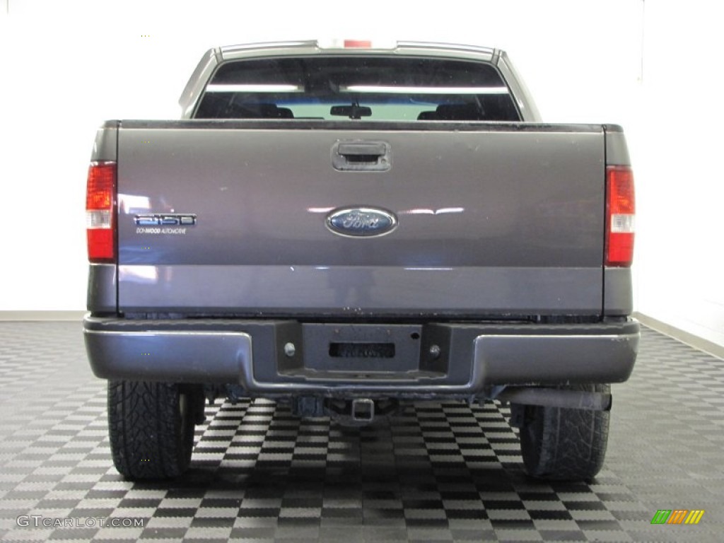 2006 F150 FX4 SuperCrew 4x4 - Dark Shadow Grey Metallic / Black photo #4