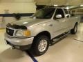 2002 Silver Metallic Ford F150 XLT SuperCab 4x4  photo #2