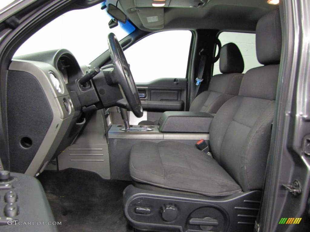 2006 F150 FX4 SuperCrew 4x4 - Dark Shadow Grey Metallic / Black photo #10