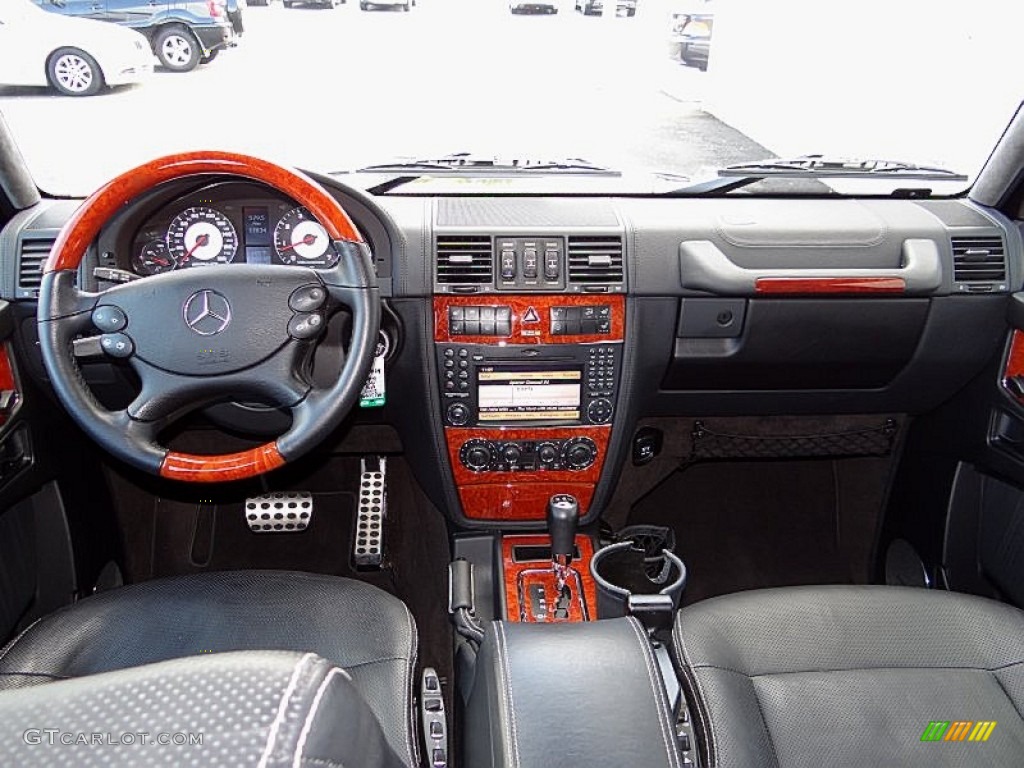 2010 Mercedes-Benz G 55 AMG designo Black Dashboard Photo #74051003