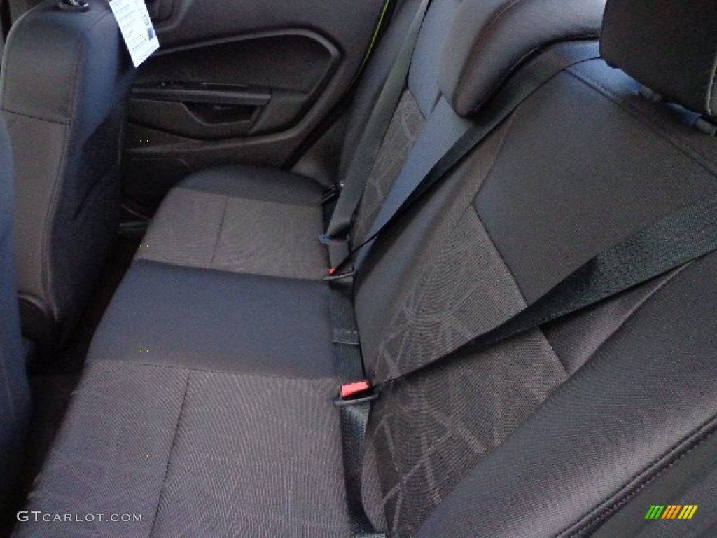 Charcoal Black Interior 2013 Ford Fiesta SE Sedan Photo #74051045