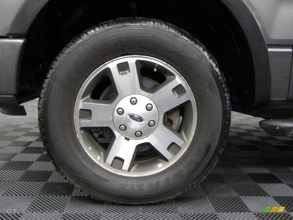 2006 F150 FX4 SuperCrew 4x4 - Dark Shadow Grey Metallic / Black photo #27