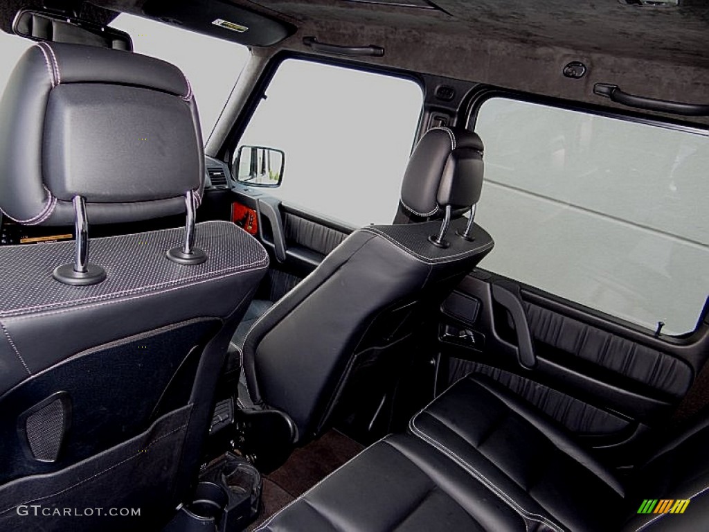 designo Black Interior 2010 Mercedes-Benz G 55 AMG Photo #74051357