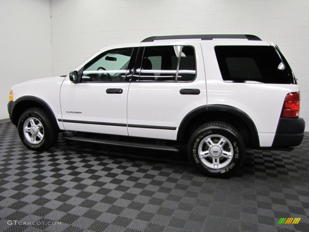 2005 Explorer XLS 4x4 - Oxford White / Graphite photo #7