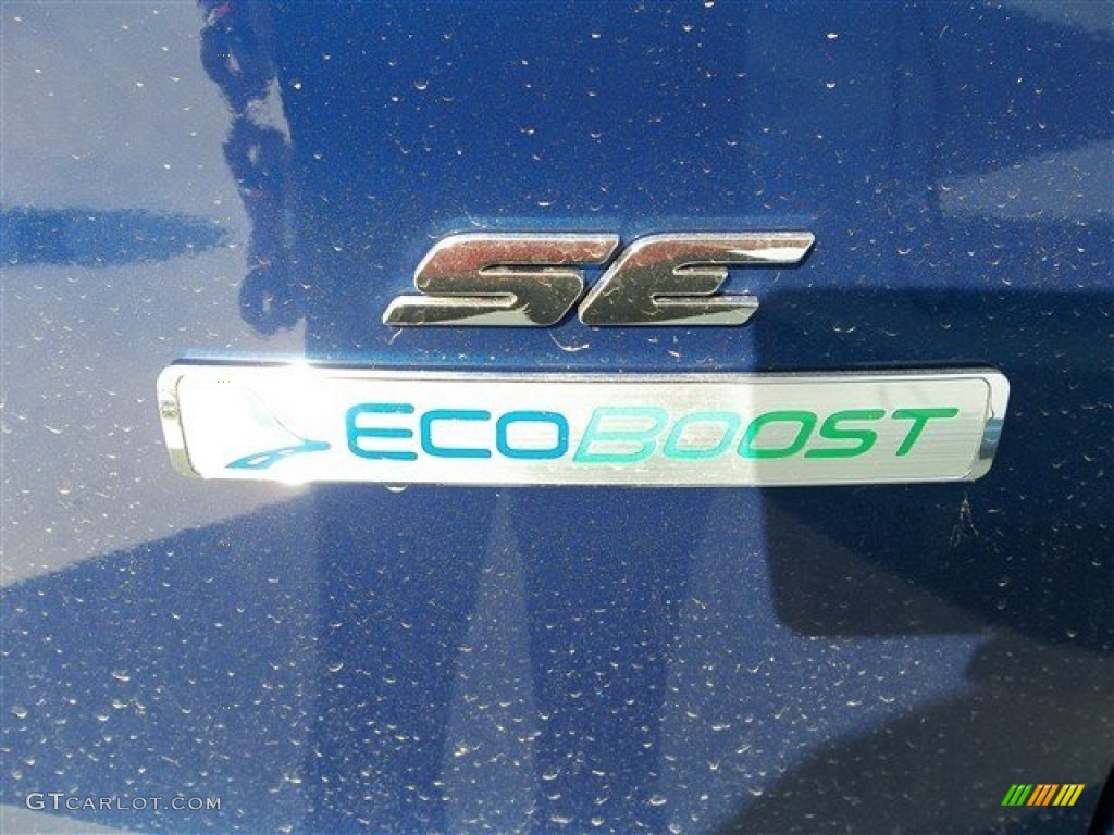 2013 Escape SE 1.6L EcoBoost - Deep Impact Blue Metallic / Medium Light Stone photo #7