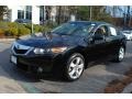 2010 Crystal Black Pearl Acura TSX Sedan  photo #7