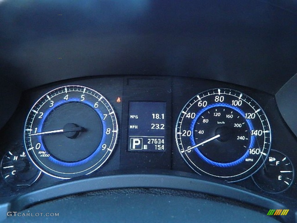 2011 Infiniti EX 35 Journey AWD Gauges Photos