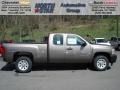 2012 Mocha Steel Metallic Chevrolet Silverado 1500 Work Truck Extended Cab  photo #1