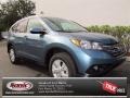 2013 Mountain Air Metallic Honda CR-V EX-L  photo #1