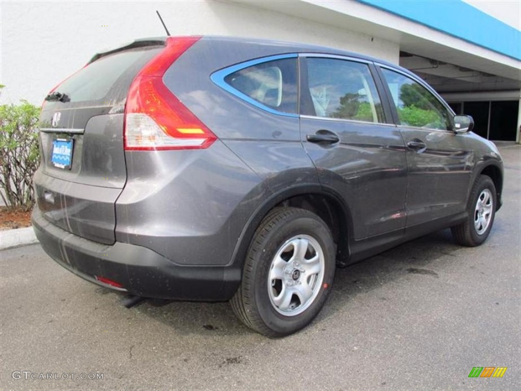 2013 CR-V LX - Polished Metal Metallic / Gray photo #3