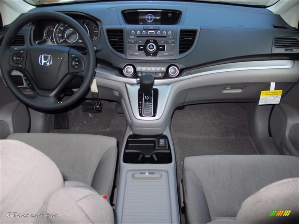 2013 Honda CR-V LX Gray Dashboard Photo #74054111