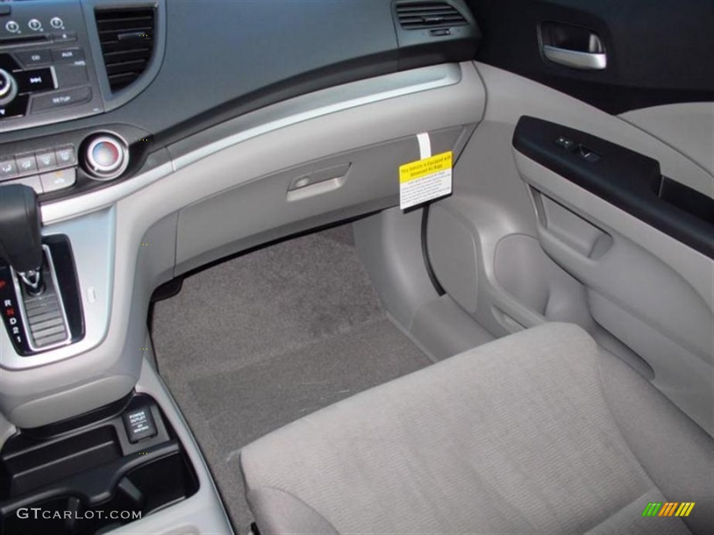 2013 CR-V LX - Polished Metal Metallic / Gray photo #7