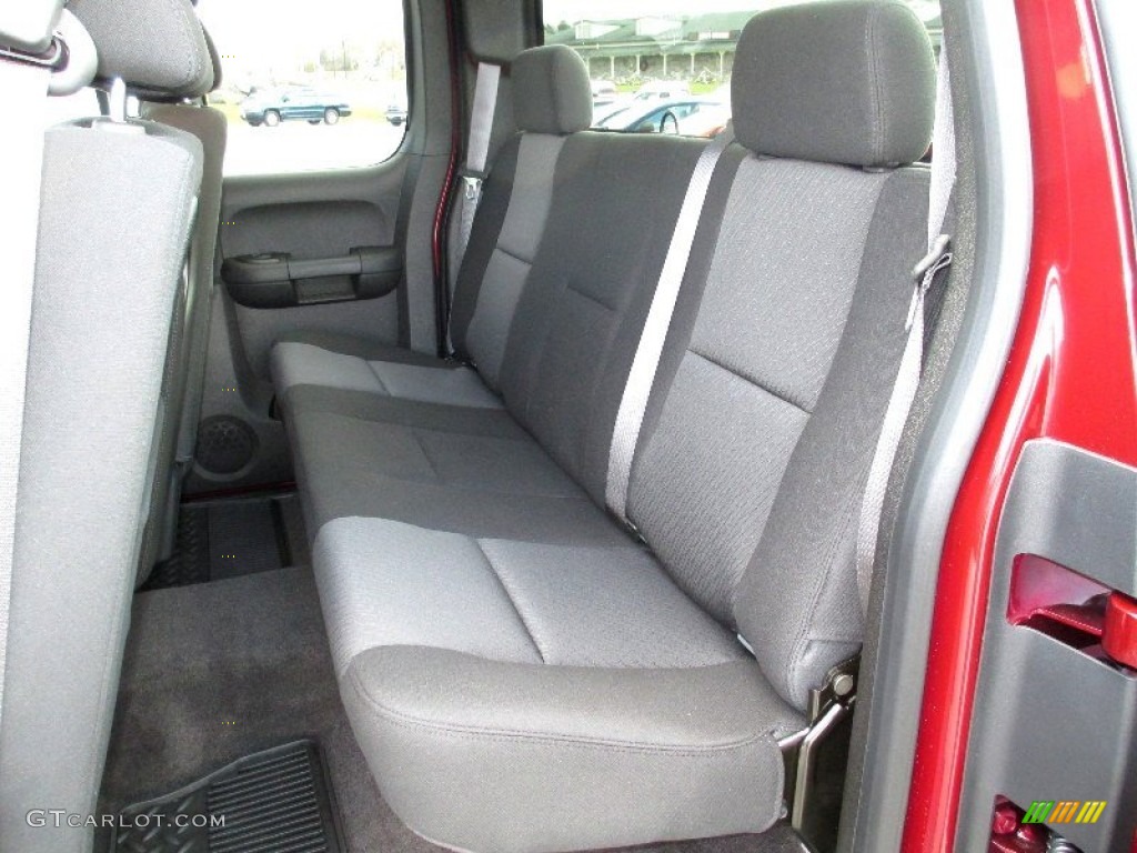 Dark Titanium Interior 2013 Chevrolet Silverado 1500 LS Extended Cab Photo #74054265