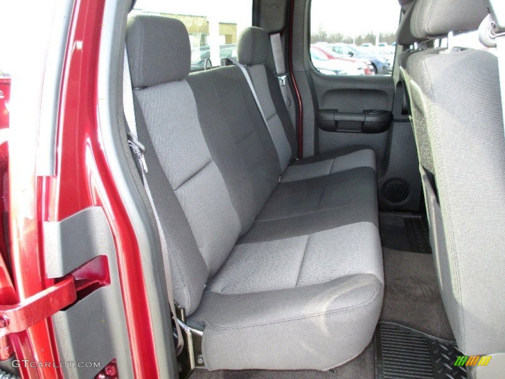 Dark Titanium Interior 2013 Chevrolet Silverado 1500 LS Extended Cab Photo #74054285