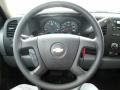 Dark Titanium 2013 Chevrolet Silverado 1500 LS Extended Cab Steering Wheel