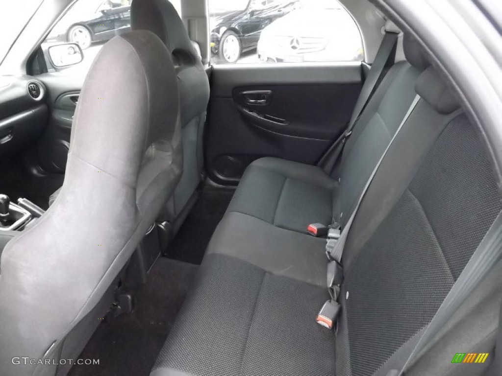 2005 Subaru Impreza WRX Wagon Rear Seat Photo #74054435