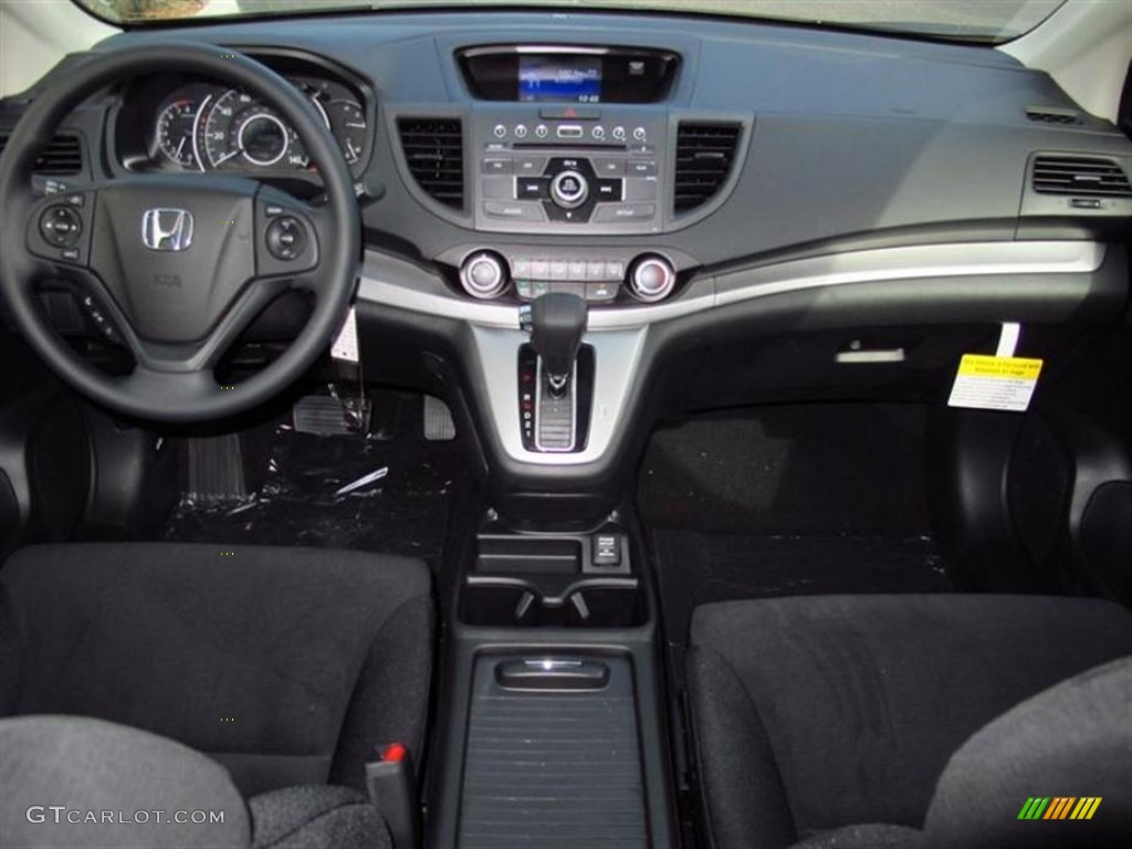 2013 Honda CR-V LX Black Dashboard Photo #74054447