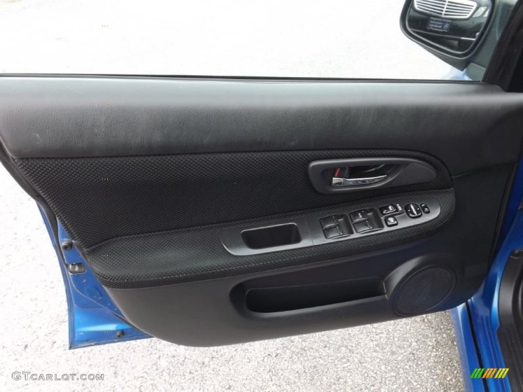 2005 Subaru Impreza WRX Wagon Black Door Panel Photo