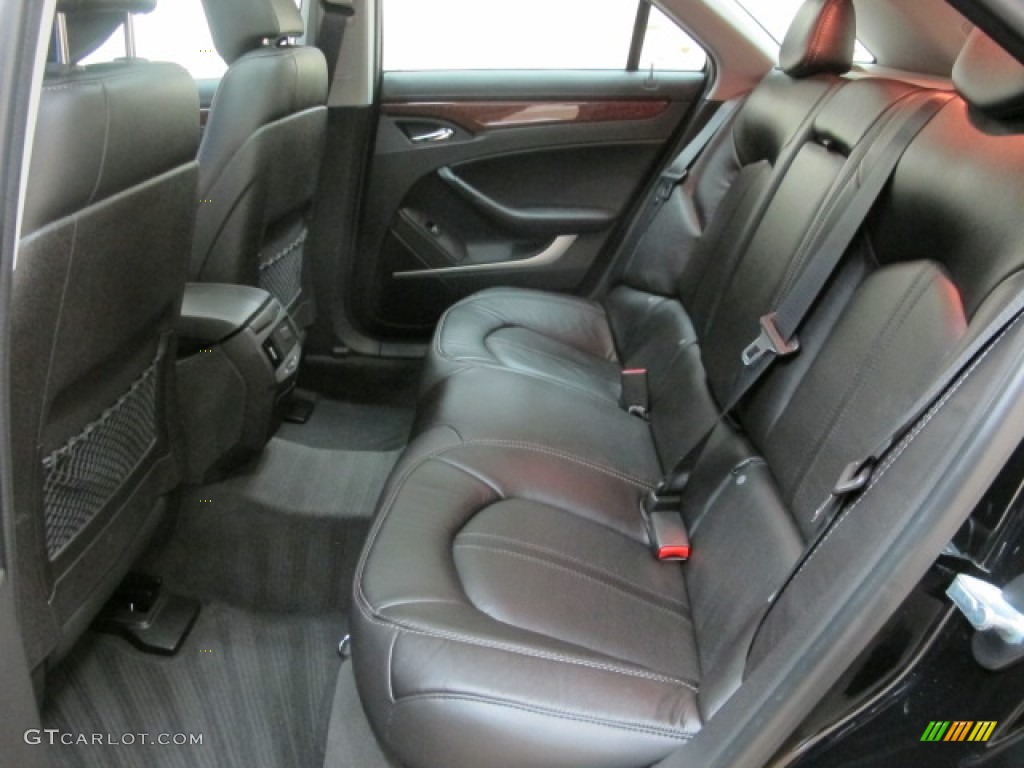 2012 Cadillac CTS 4 3.0 AWD Sport Wagon Rear Seat Photo #74055090