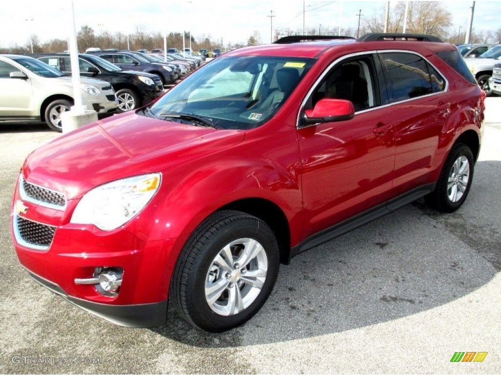 Crystal Red Tintcoat 2013 Chevrolet Equinox LT AWD Exterior Photo #74055273