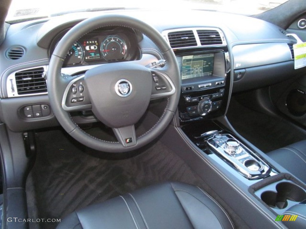 Warm Charcoal Interior 2013 Jaguar XK XKR Coupe Photo #74056082