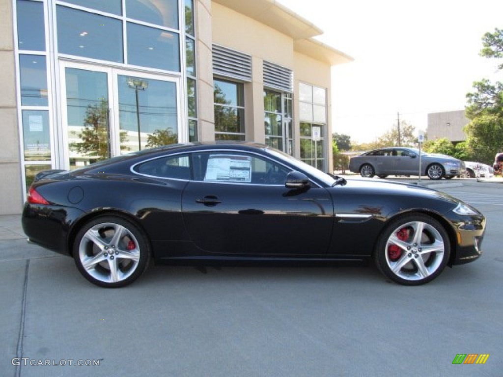 Ultimate Black Metallic 2013 Jaguar XK XKR Coupe Exterior Photo #74056154