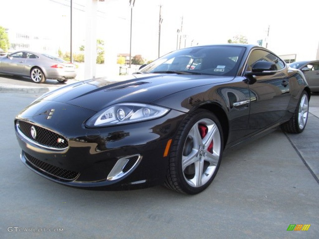 Ultimate Black Metallic 2013 Jaguar XK XKR Coupe Exterior Photo #74056244