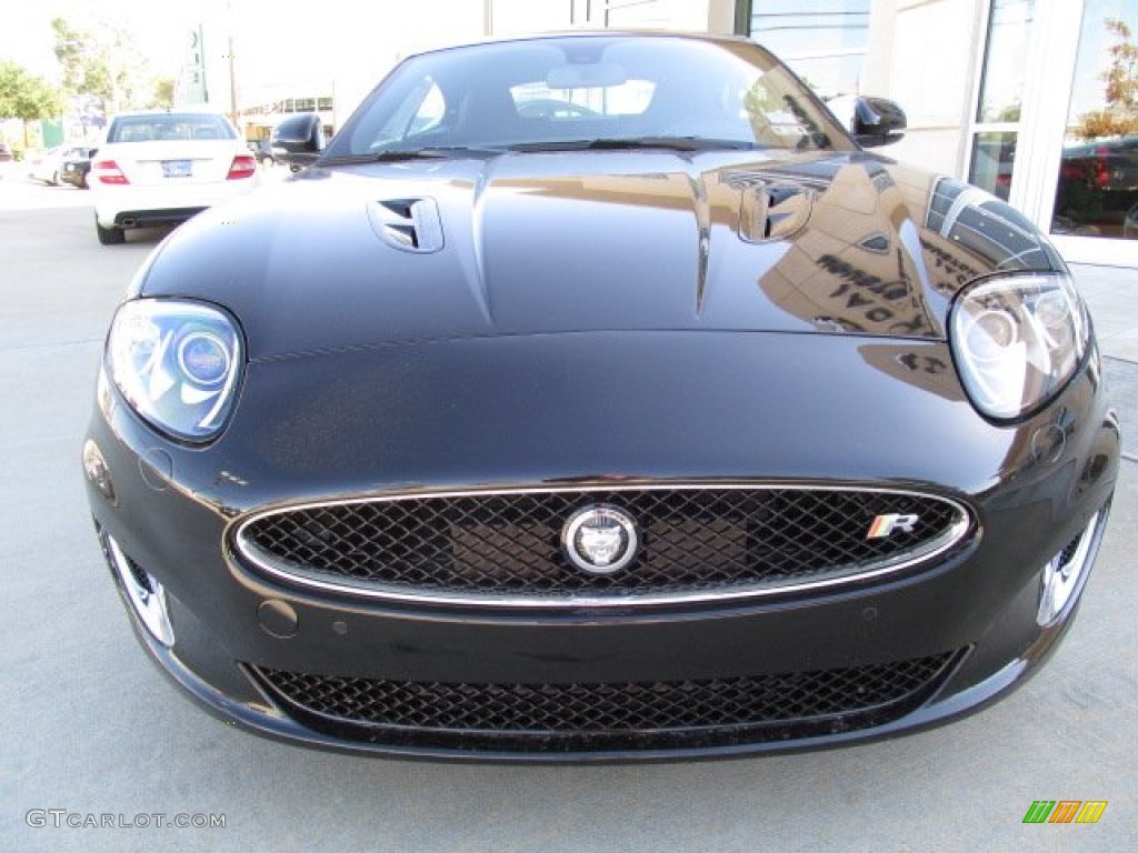 Ultimate Black Metallic 2013 Jaguar XK XKR Coupe Exterior Photo #74056270
