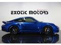 2011 Aqua Blue Metallic Porsche 911 Turbo S Coupe  photo #2