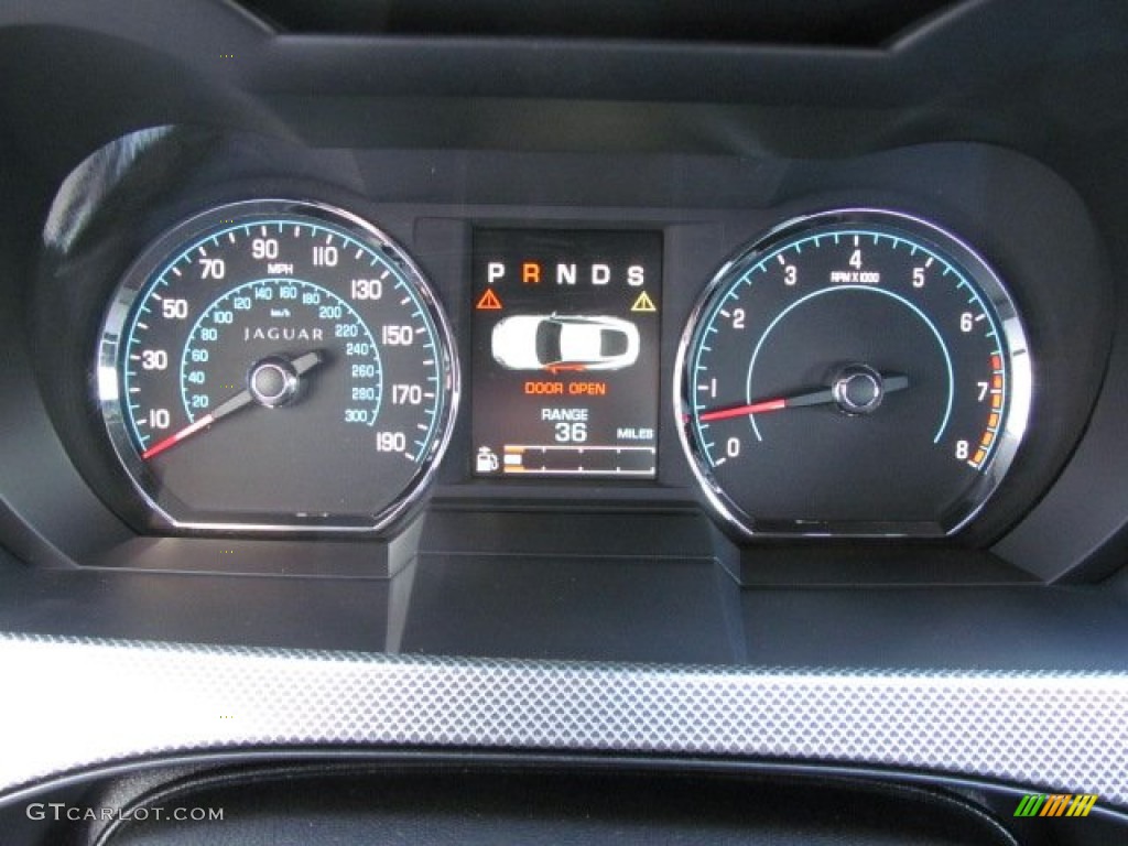 2013 Jaguar XK XKR Coupe Gauges Photo #74056376