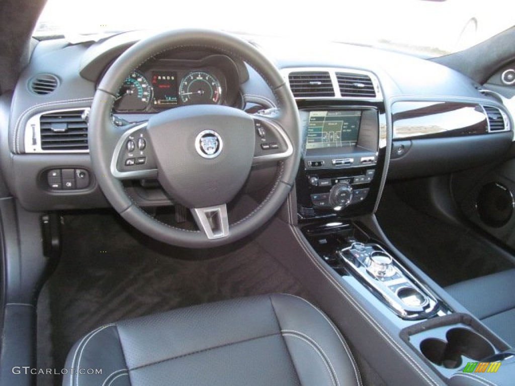 Warm Charcoal Interior 2013 Jaguar XK XK Coupe Photo #74056502