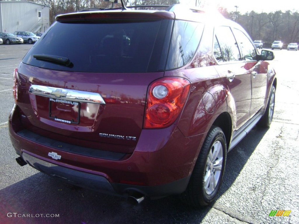2012 Cardinal Red Metallic Chevrolet Equinox Ltz Awd