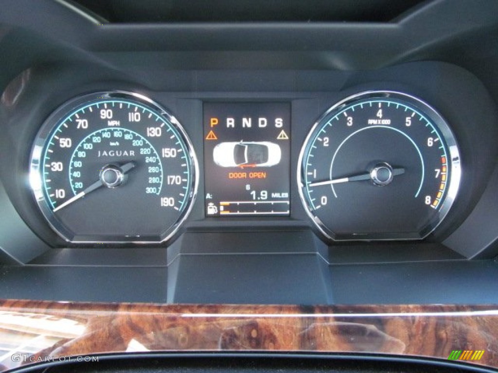 2013 Jaguar XK XK Convertible Gauges Photo #74057180