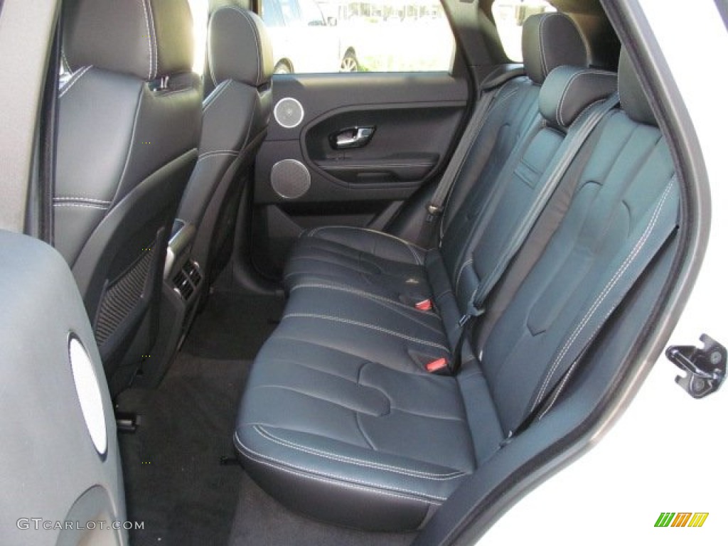 Ebony Interior 2013 Land Rover Range Rover Evoque Prestige Photo #74057324