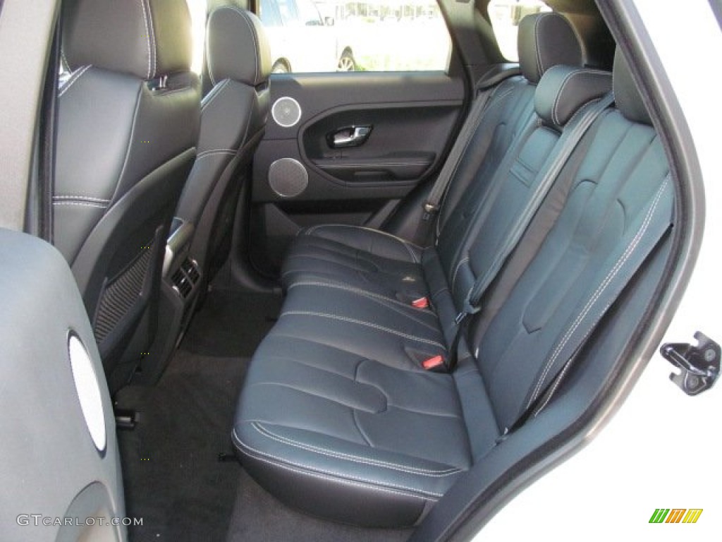 2013 Land Rover Range Rover Evoque Prestige Rear Seat Photo #74057324