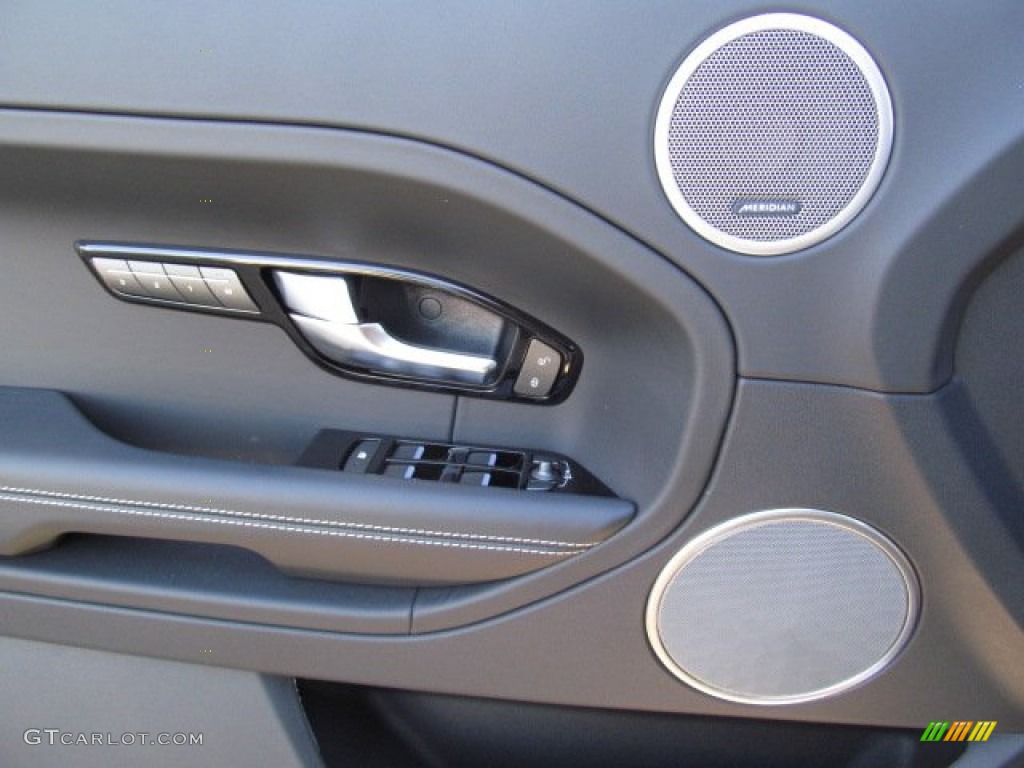 2013 Land Rover Range Rover Evoque Prestige Ebony Door Panel Photo #74057557